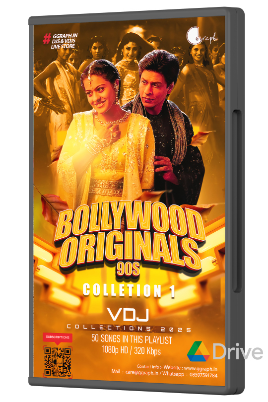 BO9SC1 (1) Bollywood Originals 90s – VDJ Collection 1