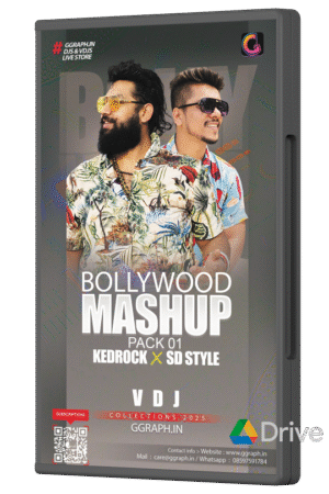 WEB CASE(3) Bollywood MASHUP Pack 01 - KEDROCK X SD STYLE - VDJ Playlist