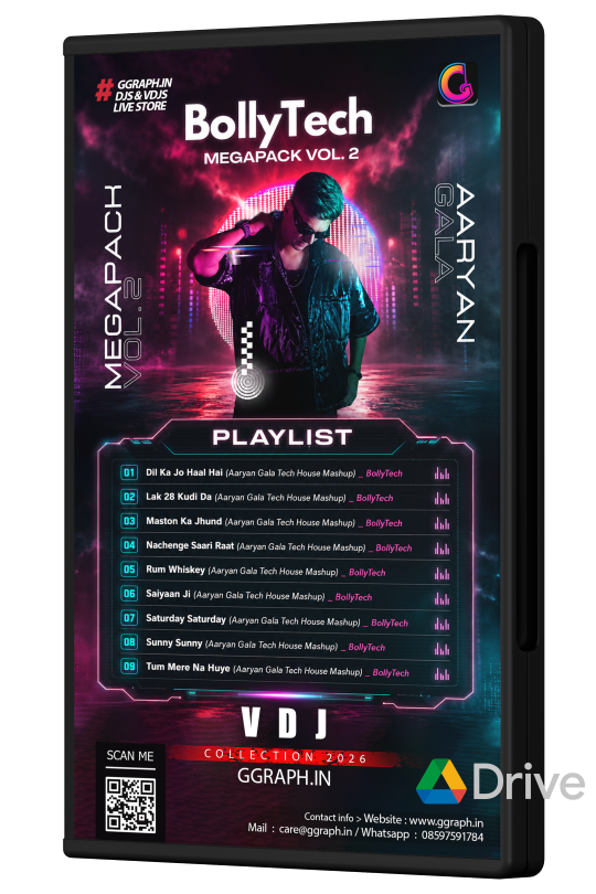 BollyTech Megapack Vol. 2 – Aaryan Gala (VDJ Playlist)
