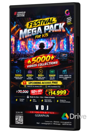 Festival Mega Pack for VJs (VDJ Playlist)