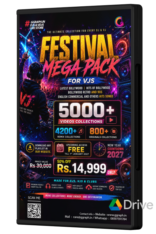 Upcoming Festival Mega Pack for VJs (VDJ Playlist)