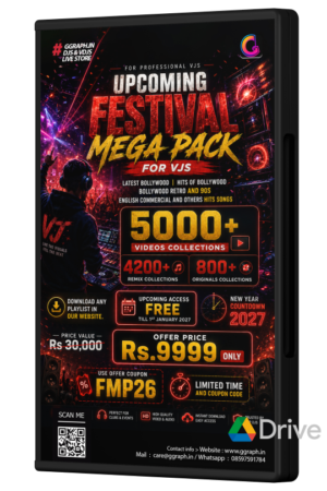 Upcoming Festival Mega Pack for VJs (VDJ Playlist)