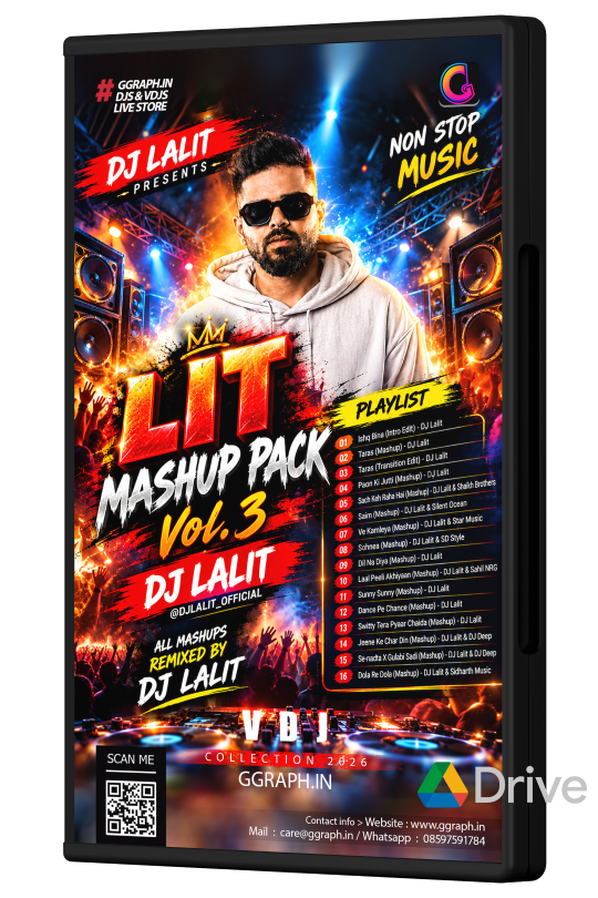 gh DJ Lalit – LiT Mashup Pack Vol. 3 (VDJ Playlist)