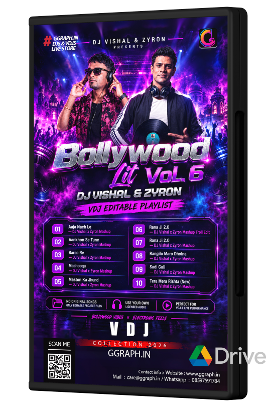 DJ VISHAL & ZYRON – BOLLYWOOD LIT VOL. 6 (VDJ Playlist)