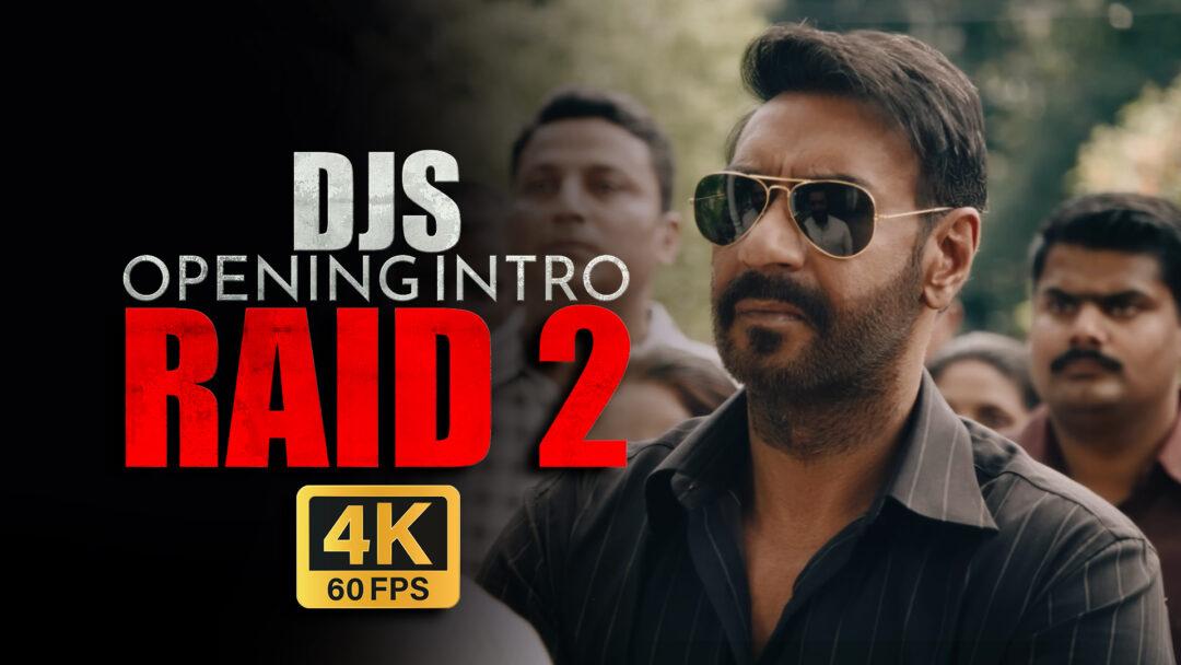 #3. DJ's Opening Intro - RAID 2 - 4K/HD With Audio (2025)